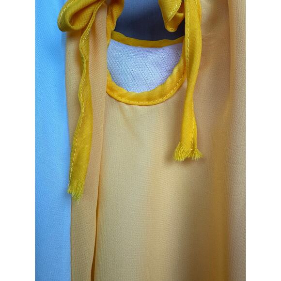 Girls Rainbow Swing Tank Top Size S, Summer Sleeveless Shirt Colorful Flowy - Picture 4 of 4